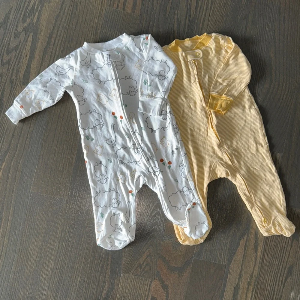 Carter's 2-Pack Zip-Up Cotton Sleep & Plays | 6M